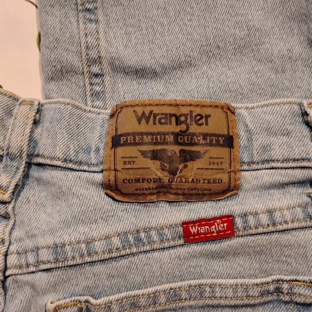 Wrangler blue jeans